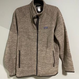 Patagonia Better Sweater Heather Brown Zip-up Men’s Large